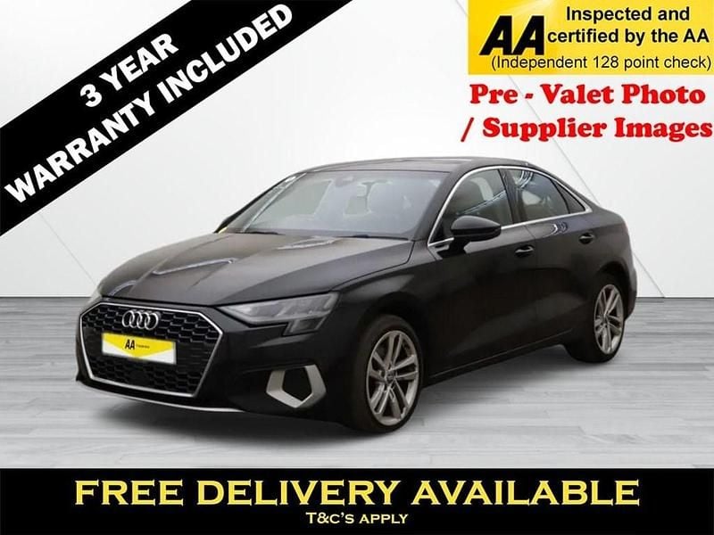 Black Used 2020 Audi A3 Sport Sedan | £15,595 (Fair price) - Image 1/4