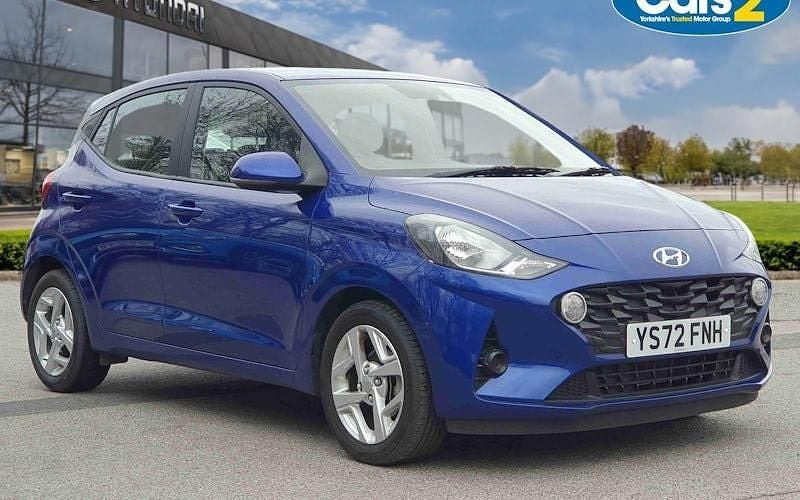 Used Hyundai i10 SE 67 HP (49 kW) 2022 Blue Hatchback