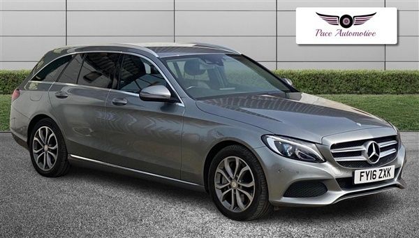 Silver Used 2016 Mercedes C350 Estate | £10,490 (Fair price) - Image 1/1