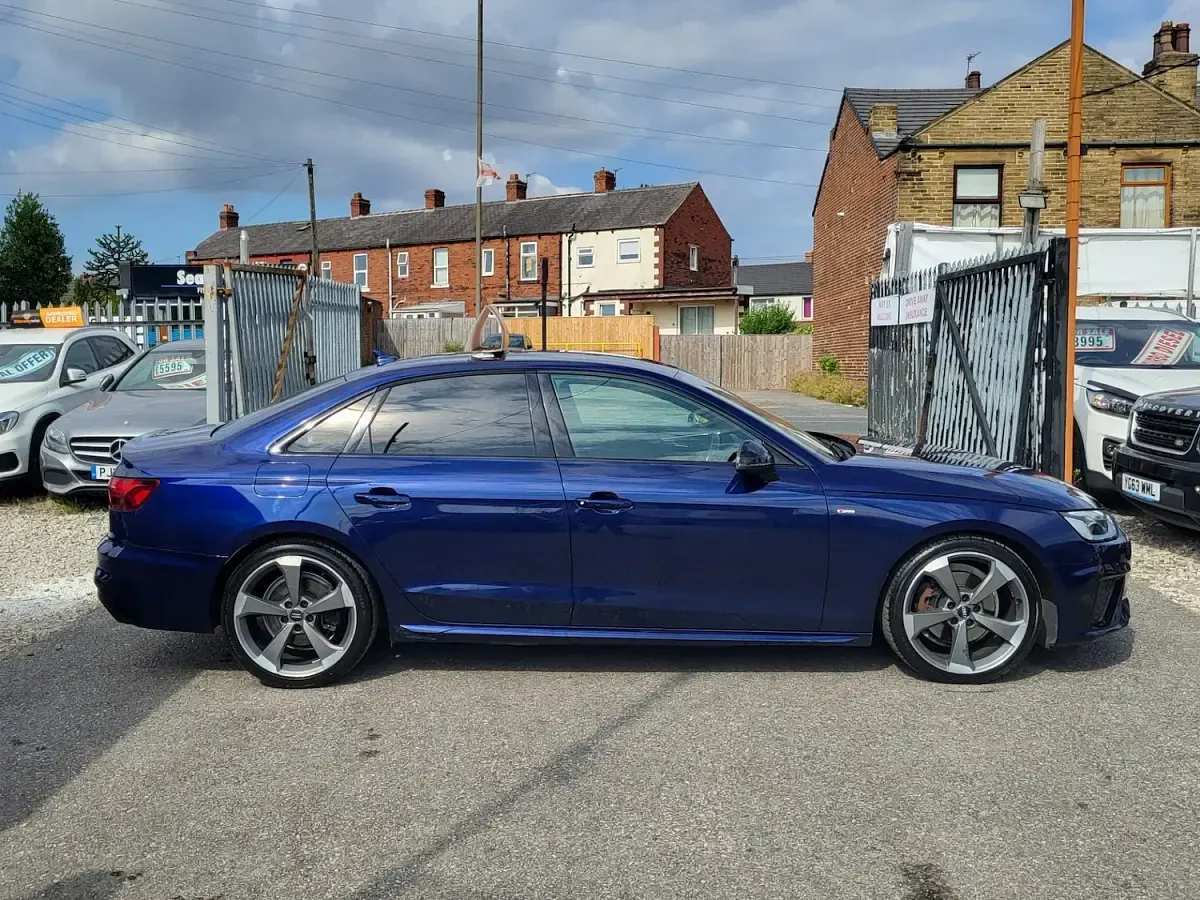 Used Audi A4 Black Edition 2020 Blue Sedan