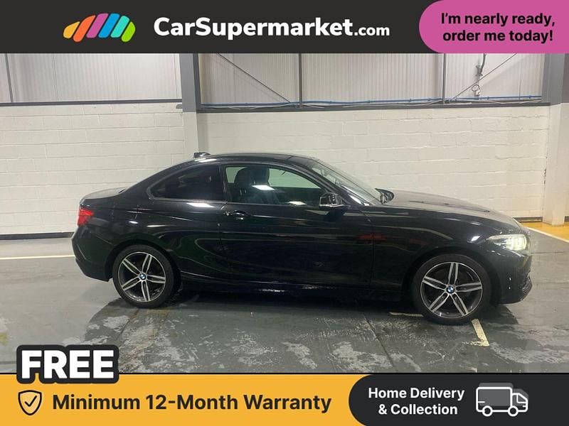 Used BMW 220 Sport Line 2018 Black Coupe