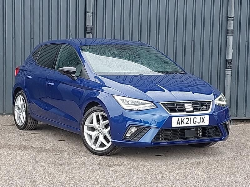 Blue Used 2021 Seat Ibiza FR Hatchback | £13,498 (Fair price) - Image 1/4