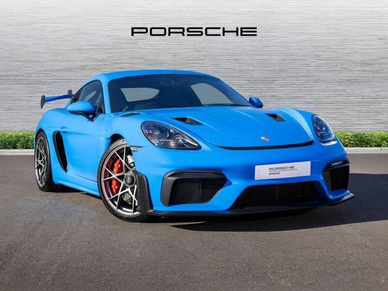Shark blue Used 2024 Porsche 718 Cayman GT4 | £130,900 - Image 1/4