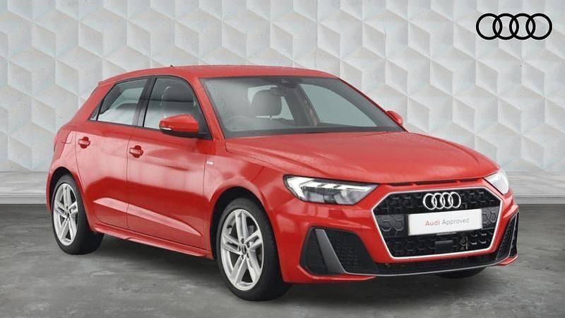 Red Used 2023 Audi A1 S-Line Hatchback | £22,350 (Fair price) - Image 1/4