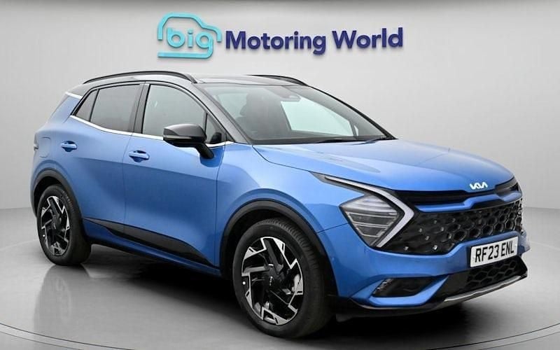 Used Kia Sportage GT-Line S 265 HP (194 kW) 2023 Blue SUV