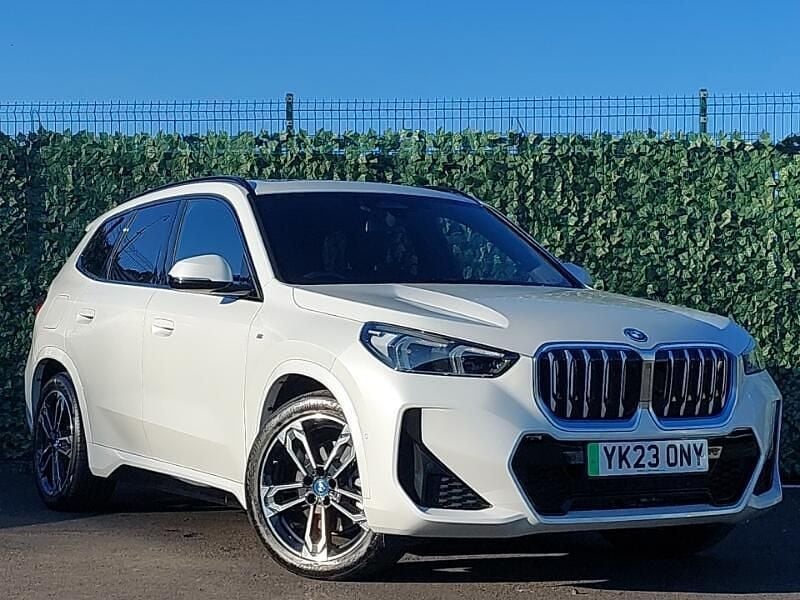 White Used 2023 BMW iX1 M Sport SUV | £31,498 (Good price) - Image 1/4