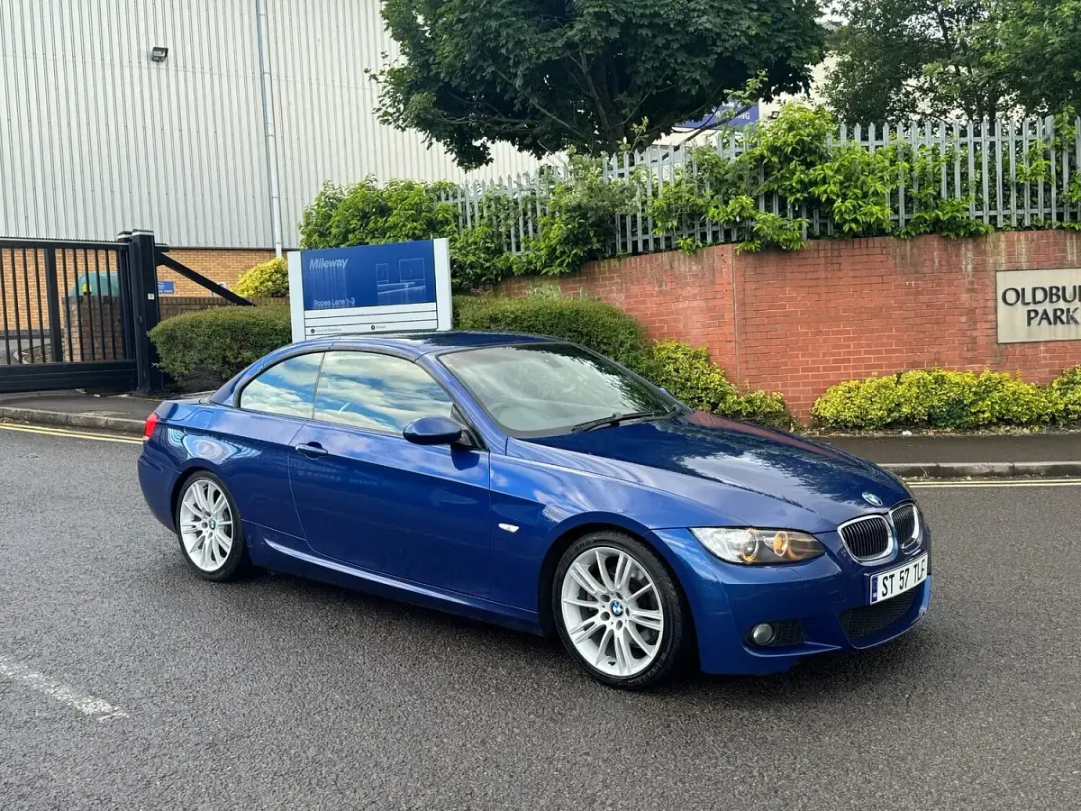 Used BMW 325 Cabriolet M Sport 2008 Blue Cabriolet
