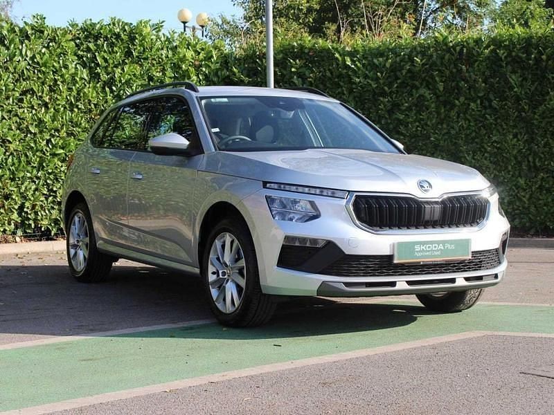 Brilliant silver metallic Used 2024 Skoda Kamiq SE SUV | £16,995 (Fair price) - Image 1/4