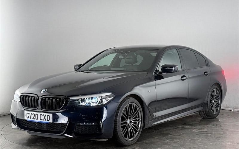 Used BMW 520 M Sport 184 HP (135 kW) 2020 Black Sedan