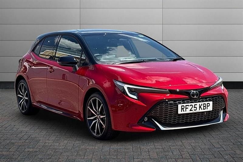 Scarlet flare with black roof New 2025 Toyota Corolla Sport Hatchback | £27,999 (Fair price) - Image 1/3