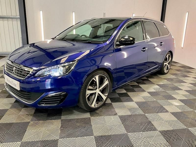 Used Peugeot 308 SW GTi 180 HP (132 kW) 2015 Blue Estate