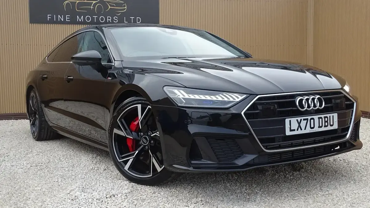 Used Audi A7 S-Line 2020 Black Sedan