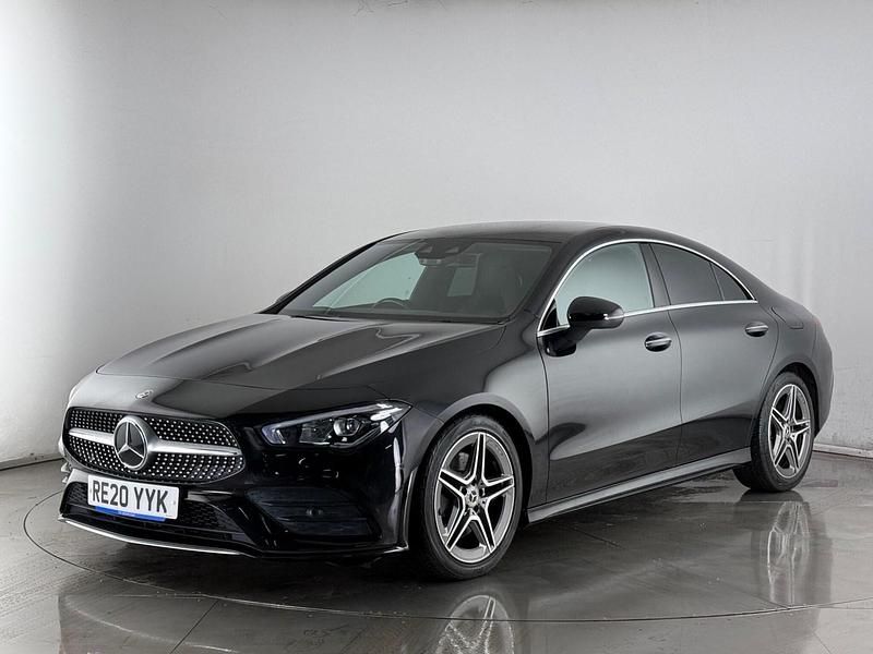 Used Mercedes CLA220 AMG line 2020 Black Sedan