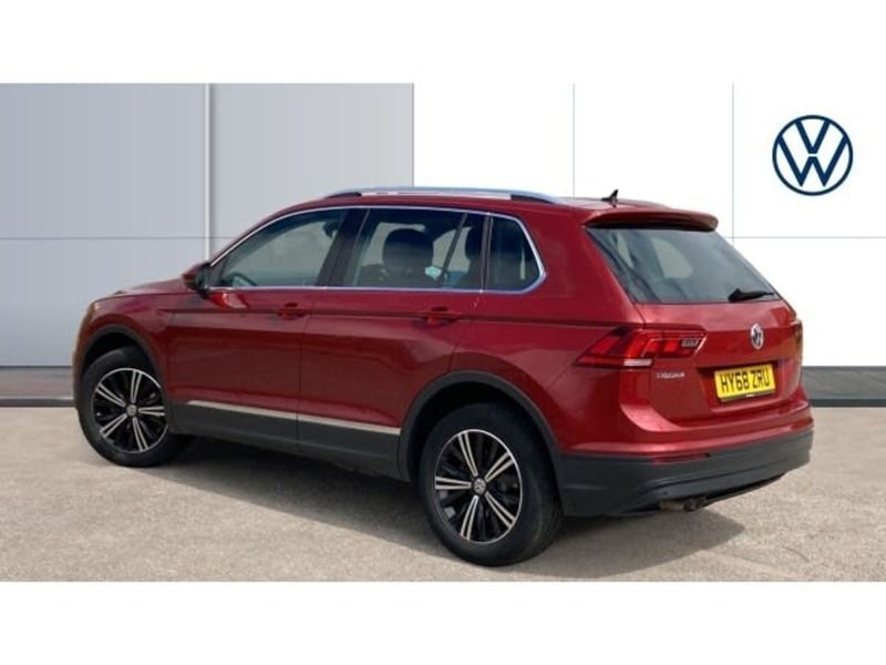 Used VW Tiguan SE 150 HP (110 kW) 2018 Red SUV