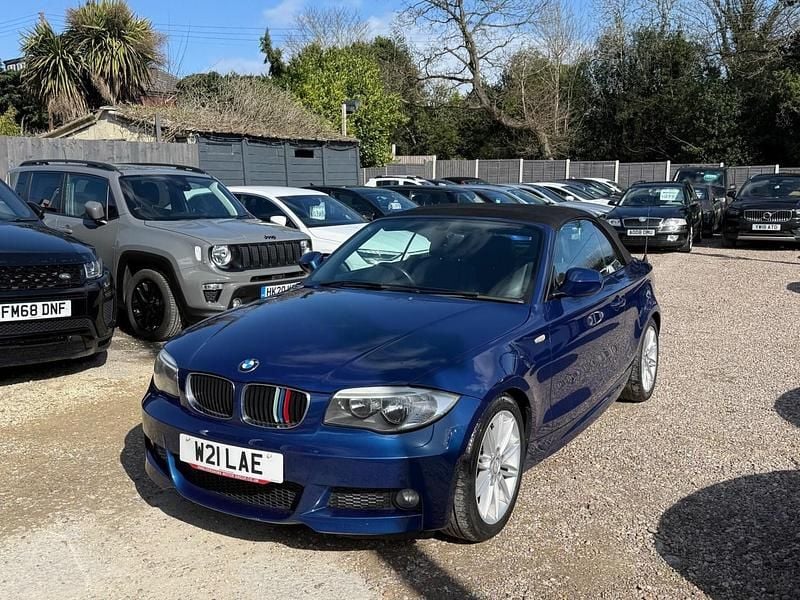 Used BMW 118 Cabriolet M Sport 2011 Blue Cabriolet