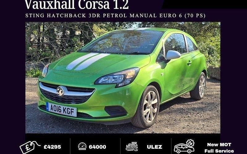 Second-hand Vauxhall Corsa 69 CP (50 kW) 2015 Hatchback