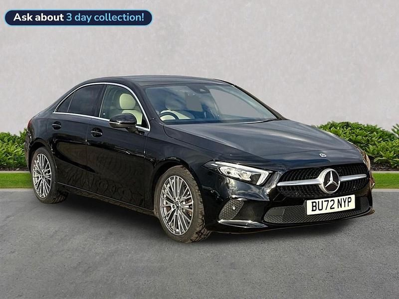 Black Used 2022 Mercedes A180 Executive Sedan | £19,999 (Good price) - Image 1/2