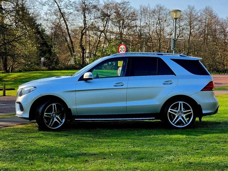 Used Mercedes GLE350 AMG Line Premium 2017 Silver Estate