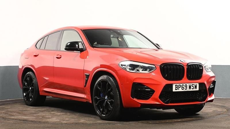 Used BMW X4 M Competition Edition 503 HP (369 kW) 2019 Red SUV