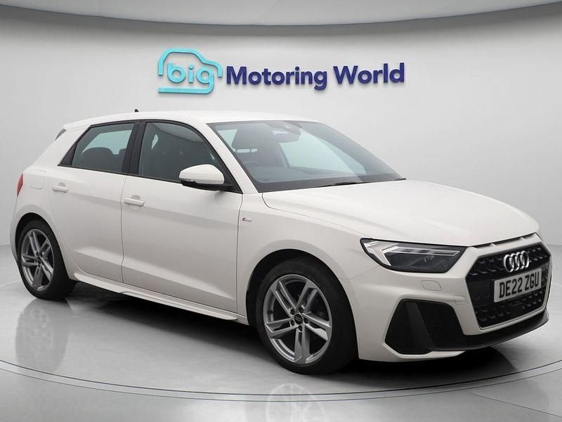 White Used 2022 Audi A1 S-Line Hatchback | £15,278 (Good price) - Image 1/4
