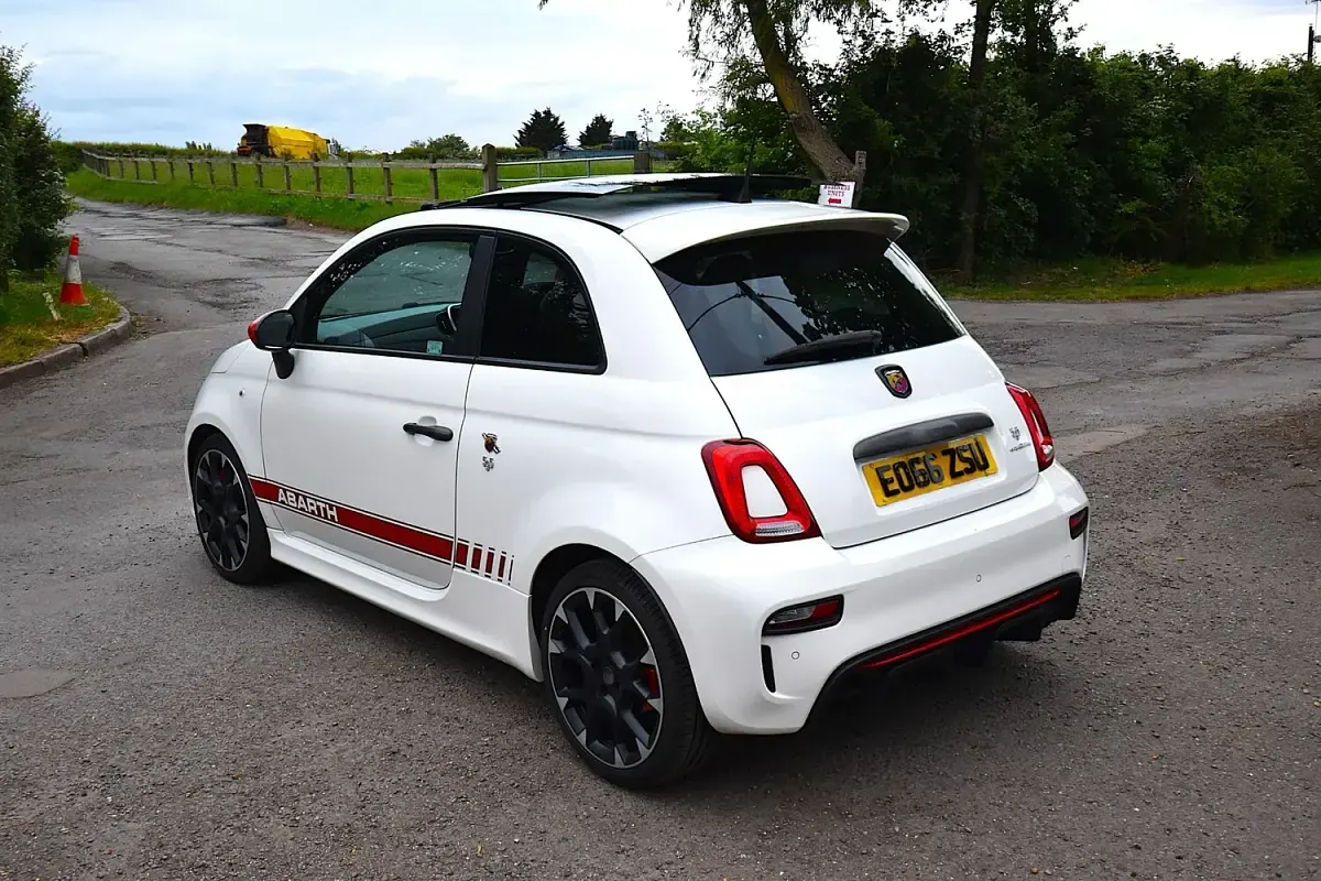 Used Abarth 595 Competizione 180 HP (132 kW) 2016 White Hatchback