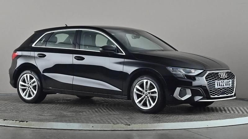 Used Audi A3 Sport 150 HP (110 kW) 2022 Black Sedan