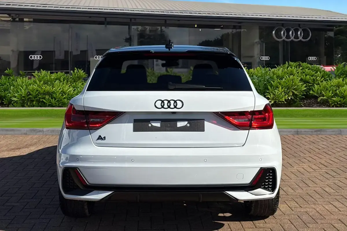 New Audi A1 Sportback Black Edition 2026 White Hatchback