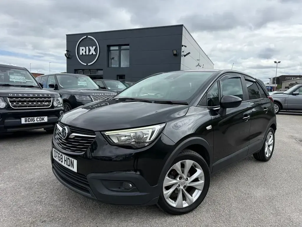 Used Vauxhall Crossland X 83 HP (61 kW) 2018 Black SUV