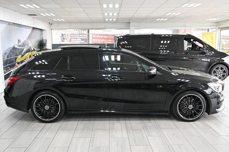Used Mercedes CLA220 AMG line 2017 Black Sedan