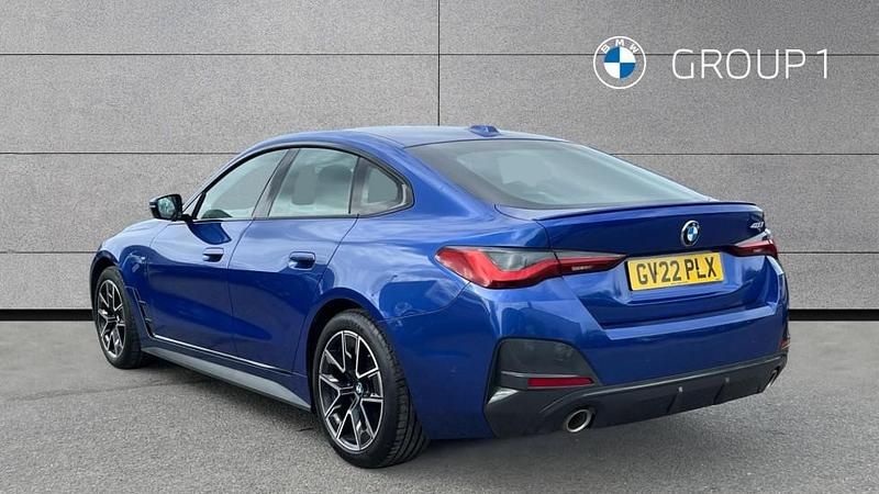 Used BMW 420 Gran Coupé M Sport 181 HP (133 kW) 2022 Blue Coupe
