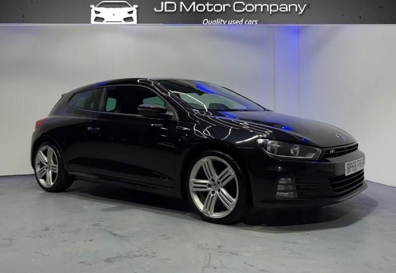 Black Used 2016 VW Scirocco R-line Coupe | £7,945 (Fair price) - Image 1/4