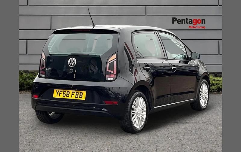 Used VW up! move up! 58 HP (42 kW) 2018 Black Hatchback