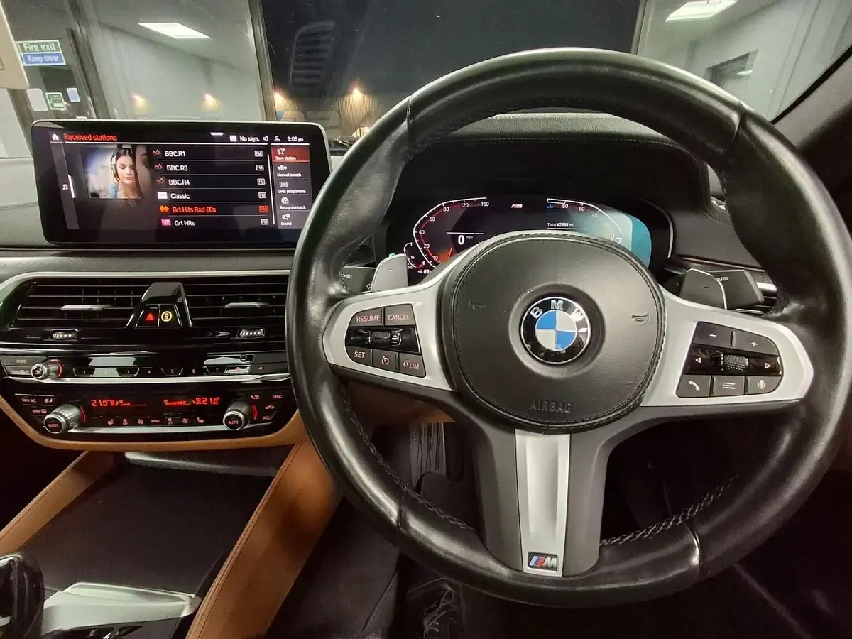 Used BMW 520 M Sport 2022 White Sedan