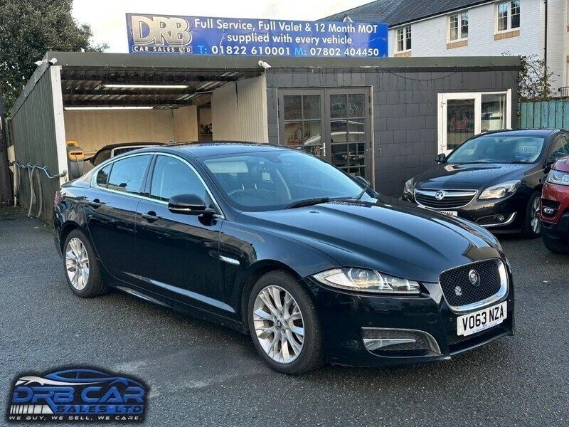 Black Used 2013 Jaguar XF S Sedan | £8,999 (Expensive) - Image 1/4