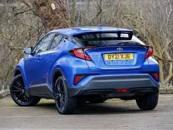 Used Toyota C-HR Design 122 HP (89 kW) 2021 Blue SUV