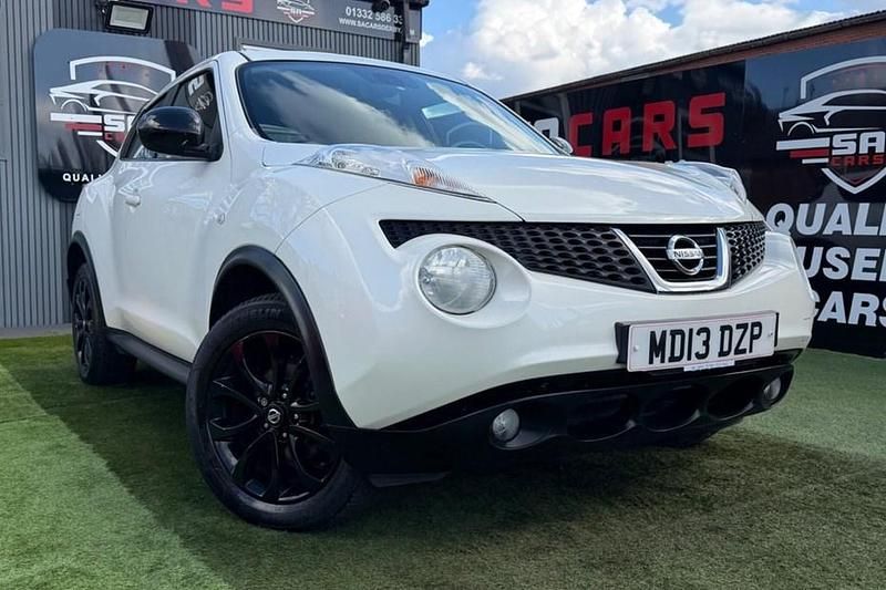 Used Nissan Juke Tekna 117 HP (86 kW) 2013 White SUV
