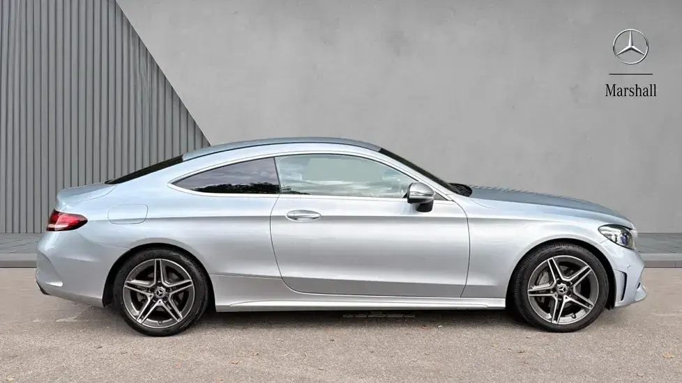 Used Mercedes C200 AMG line 184 HP (135 kW) 2023 Silver