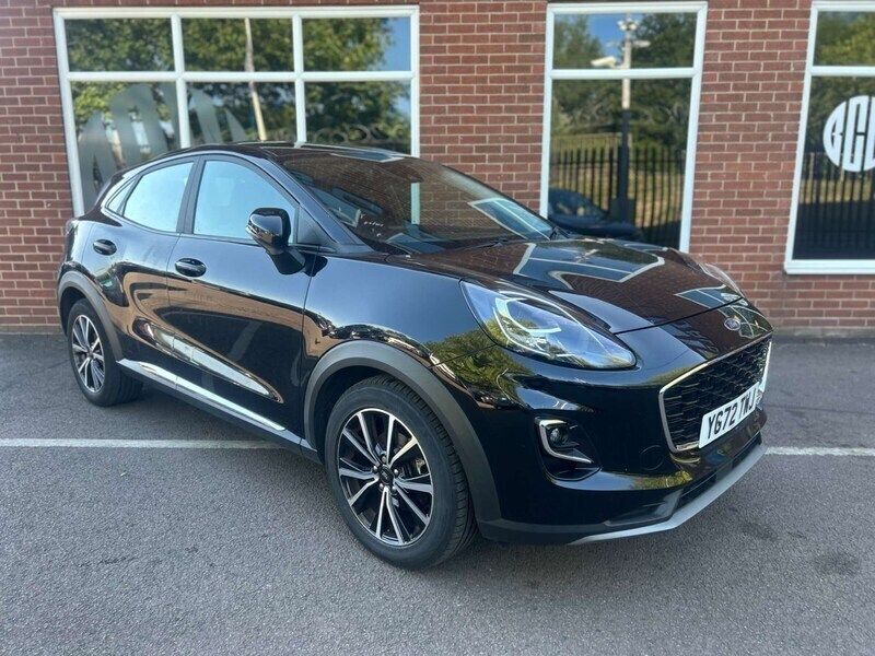 Black Used 2022 Ford Puma Titanium SUV | £10,750 - Image 1/4