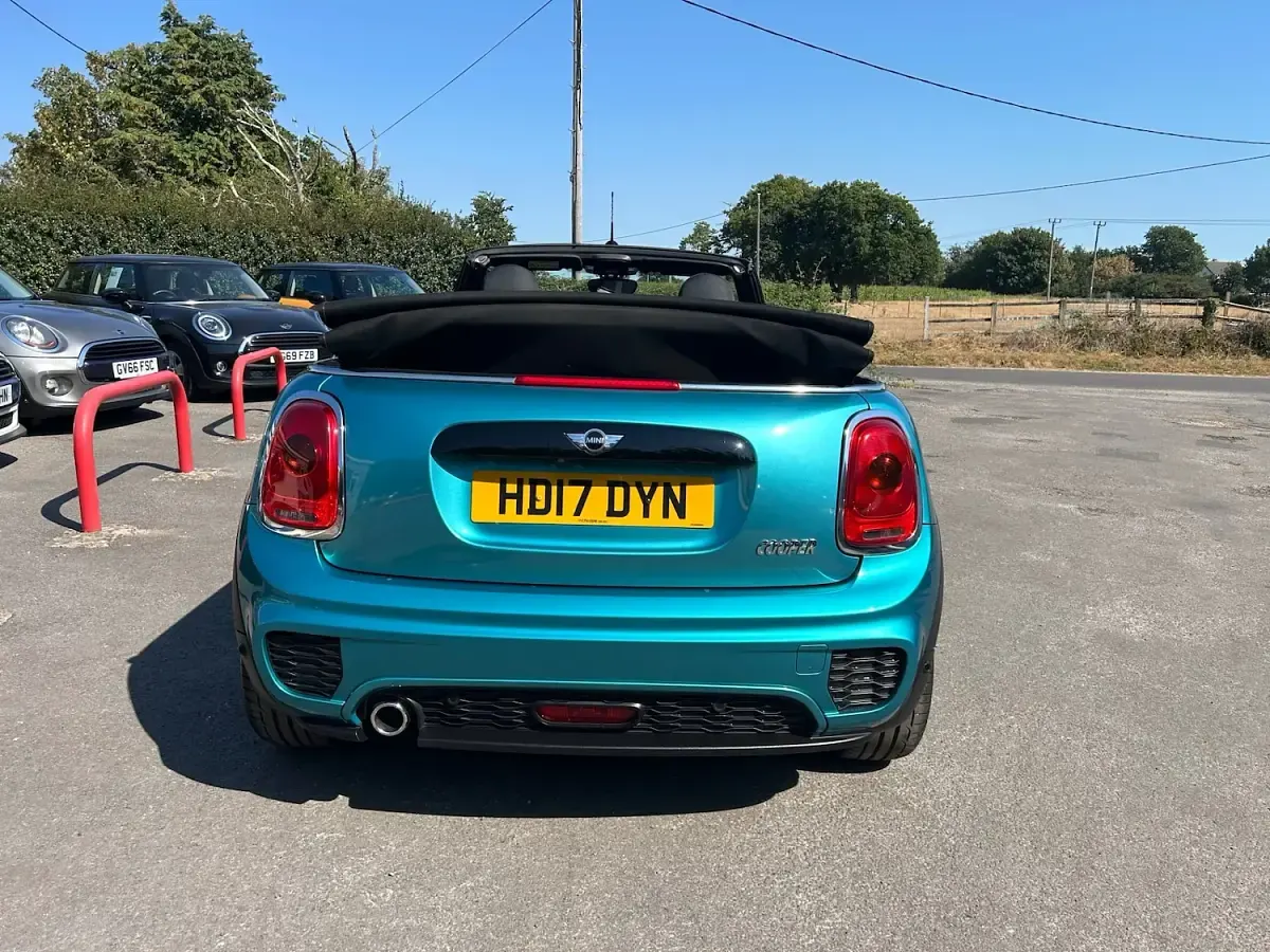 Used Mini Cooper Cabriolet 2017 Turquoise Cabriolet