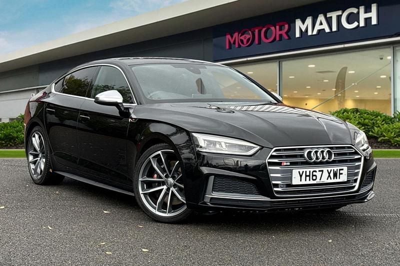 Black Used 2017 Audi S5 Sportback Sport Hatchback | £21,805 (Fair price) - Image 1/4