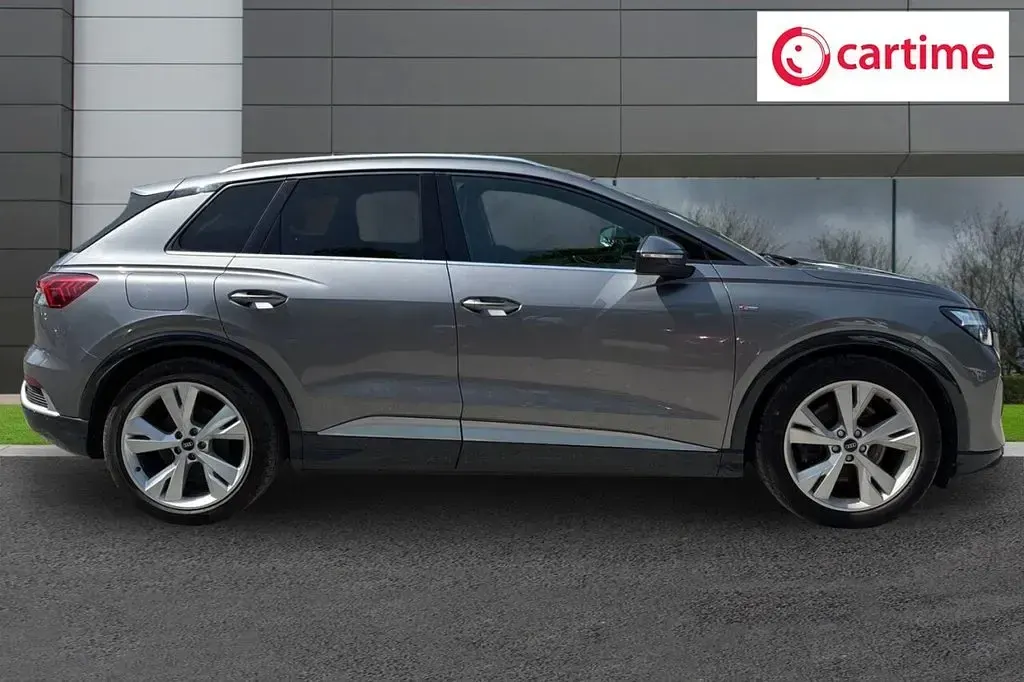 Used Audi Q4 e-tron S-Line 150 kW (204 HP) 2021 Grey SUV