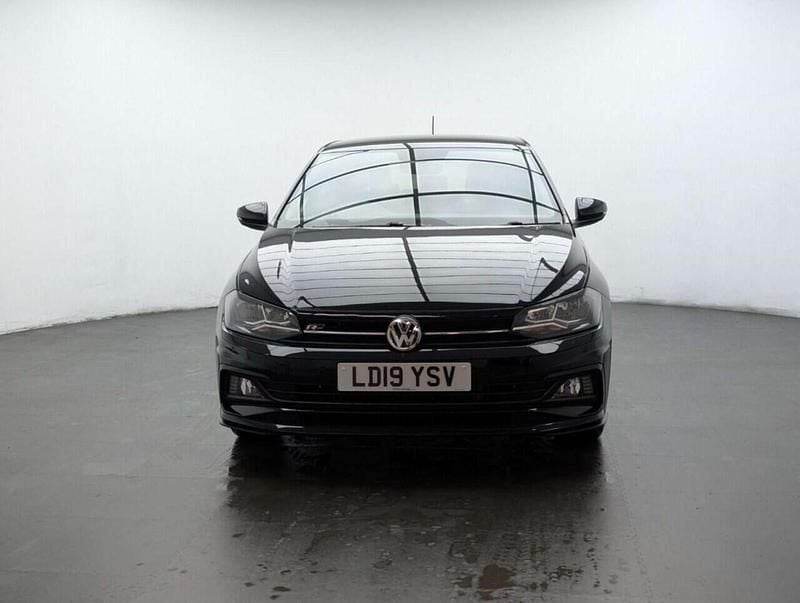 Used VW Polo R-line 95 HP (69 kW) 2019 Black Hatchback