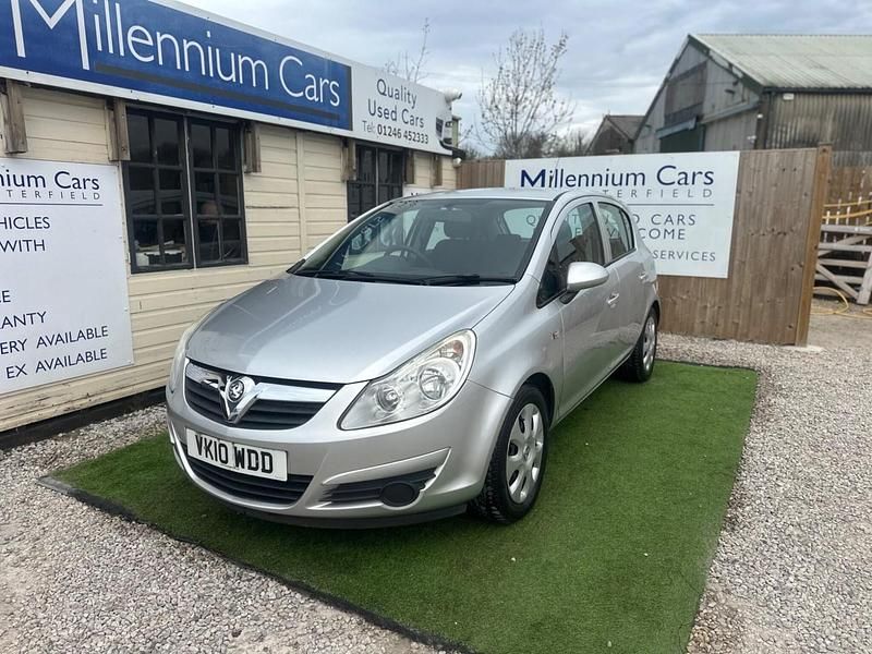 Used Vauxhall Corsa 85 HP (62 kW) 2010 Silver Hatchback