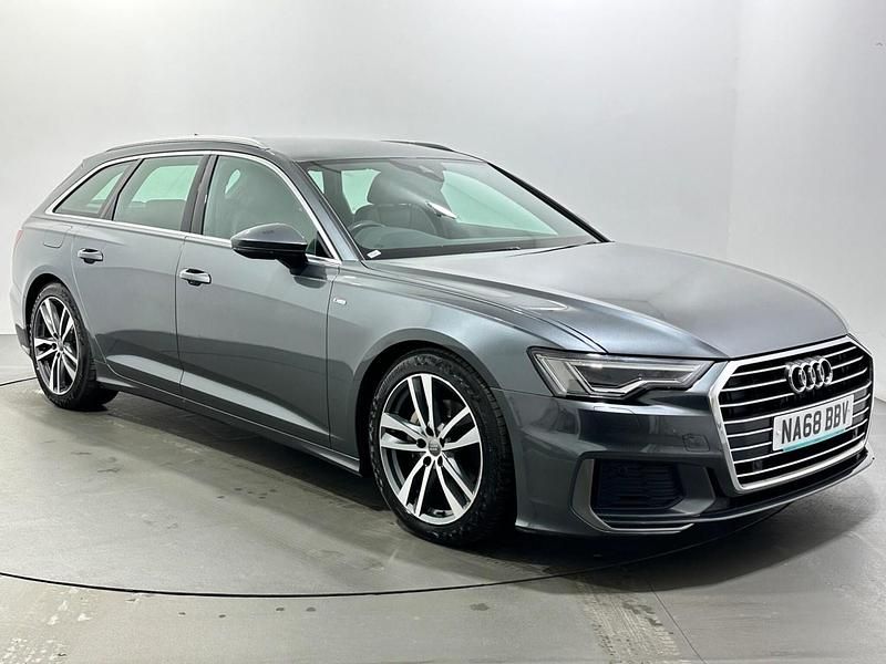 Used Audi A6 S-Line 204 HP (150 kW) 2018 Grey Estate
