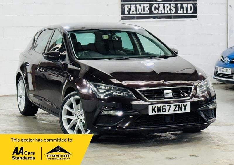 Used Seat Leon FR 184 HP (135 kW) 2018 Mauve/purple Hatchback