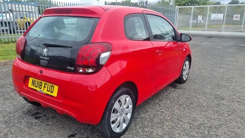 Used Peugeot 108 Active 2018 Red Hatchback