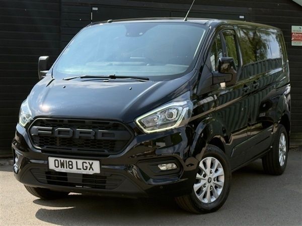 Black Used 2018 Ford Transit Custom Limited | £15,990 (A bit pricey) - Image 1/1