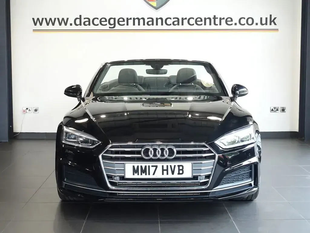 Used Audi Cabriolet S-Line 190 HP (139 kW) 2017 Black Cabriolet
