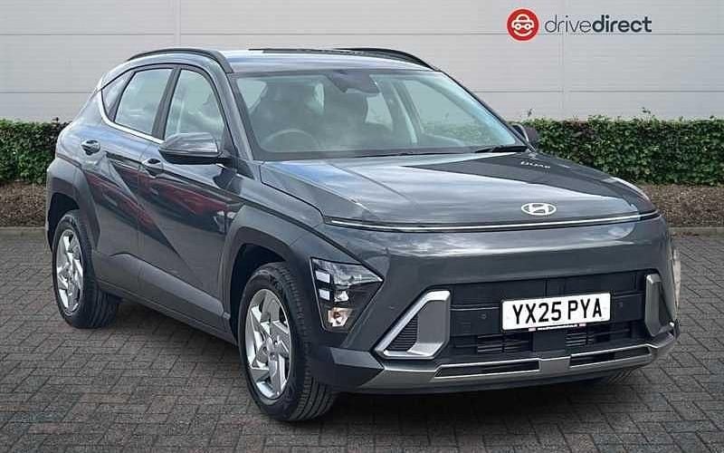 Pearl ecotronic grey New 2025 Hyundai Kona Advanced SUV | £23,949 (Super price) - Image 1/4