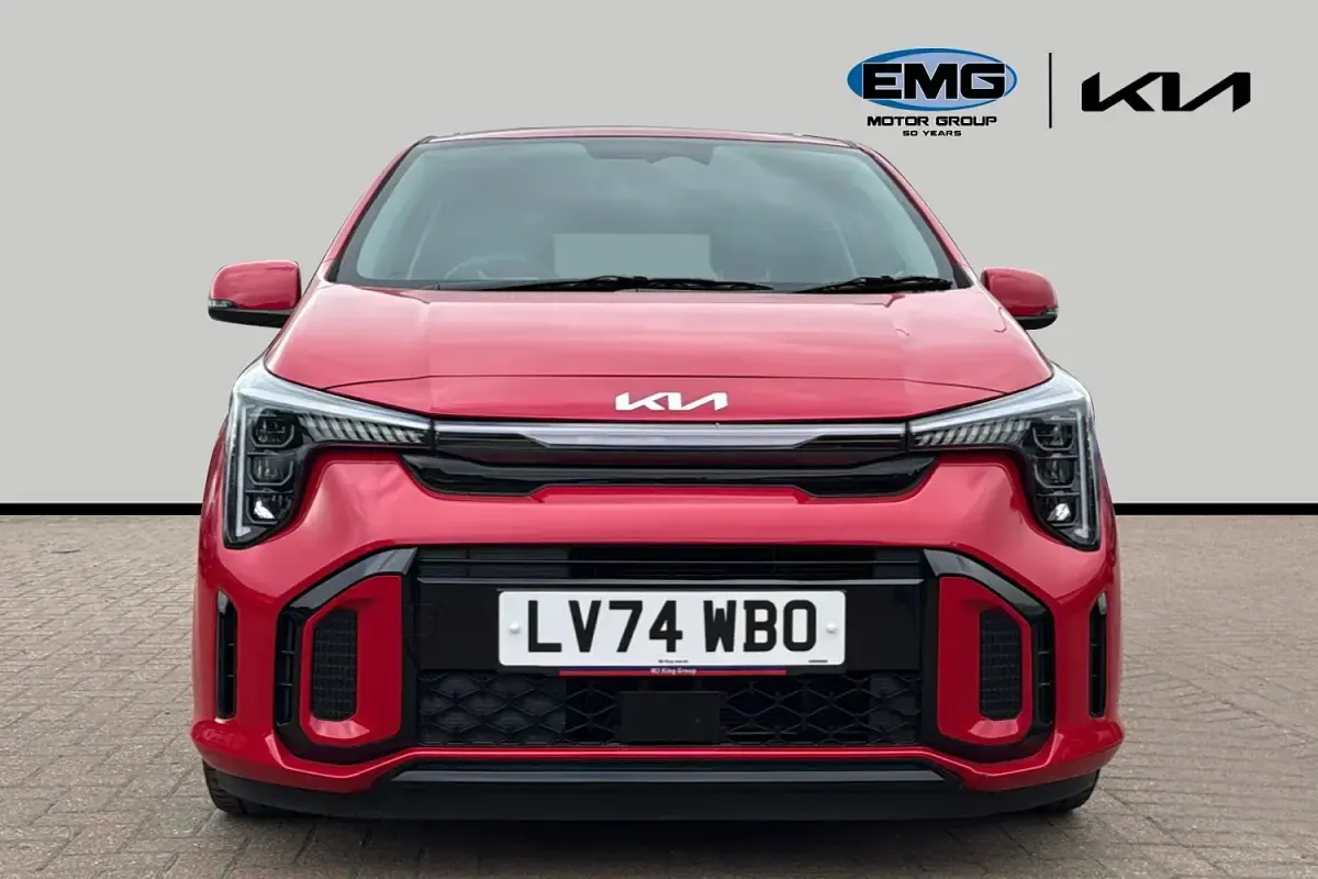 Used Kia Picanto GT-Line S 77 HP (56 kW) 2024 Red Hatchback